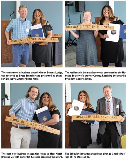 Watkins Glen chamber award winners
